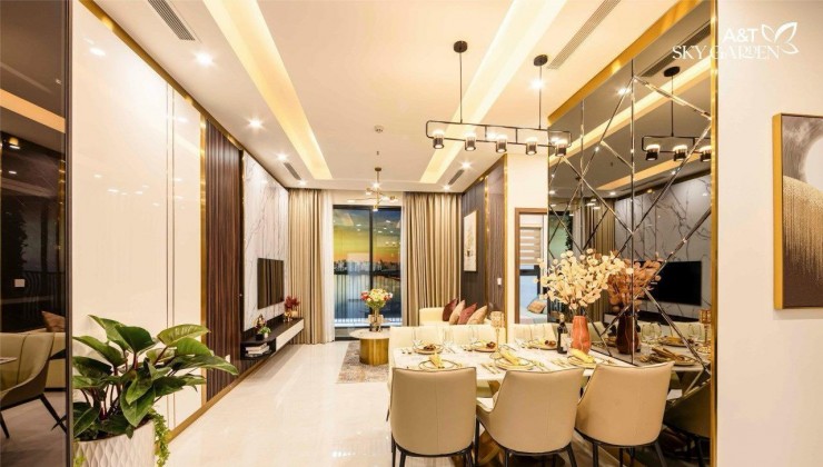 Ngoạn mục tầm view, thổi hồn chất sống ở A&T Sky Garden giá chỉ 31tr/m2.
